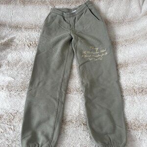 RARE! Cherry LA Odd Ones Out Sweatpants in Sage Green XS